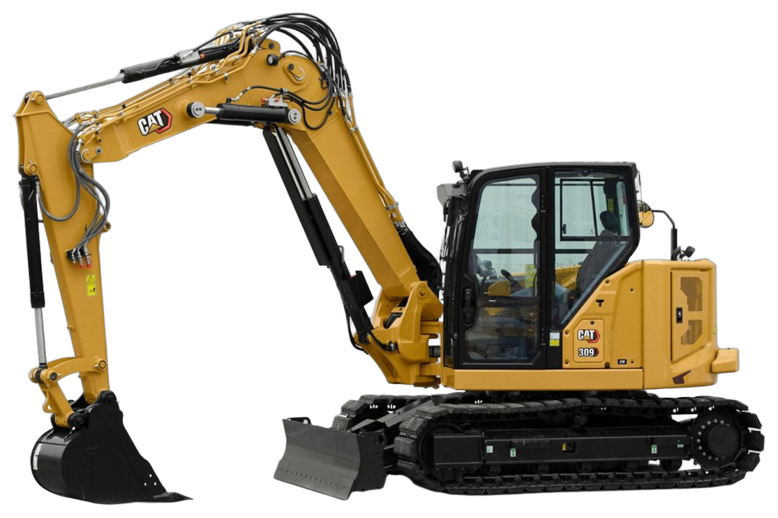 Cat 309 CR mini excavator
