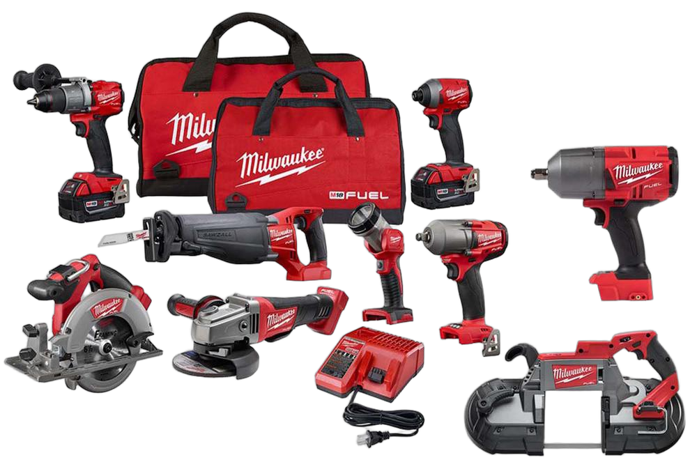 Milwaukee M18 FUEL full cordless tool set